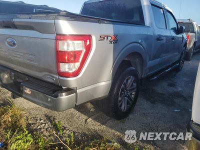 Trzecie zdjęcie samochodu z tyłu: 2021 FORD F150 SUPERCREW VIN:1FTEW1EP8MFA82143 - miniatura