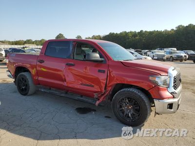 Czwarte zdjęcie samochodu z boku: 2021 TOYOTA TUNDRA CREWMAX SR5 VIN:5TFEY5F17MX296269 - miniatura