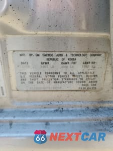 Zdjęcie 14 z 14 samochodu: 2007 CHEVROLET AVEO BASE VIN:KL1TD56607B129758 - miniatura