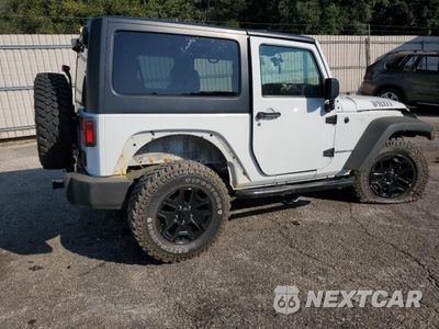 Trzecie zdjęcie samochodu z tyłu: 2015 JEEP WRANGLER SPORT VIN:1C4AJWAG8FL585904 - miniatura