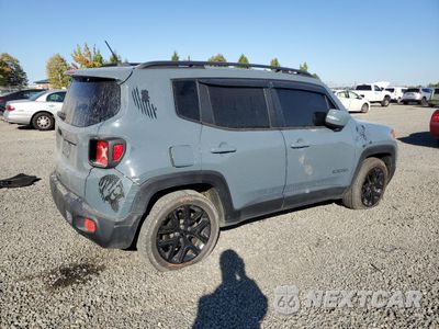 Trzecie zdjęcie samochodu z tyłu: 2017 JEEP RENEGADE LATITUDE VIN:ZACCJABBXHPG30192 - miniatura