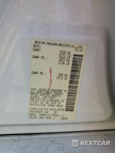 Zdjęcie 14 z 14 samochodu: 2015 NISSAN ALTIMA 2.5 VIN:1N4AL3AP7FN341499 - miniatura