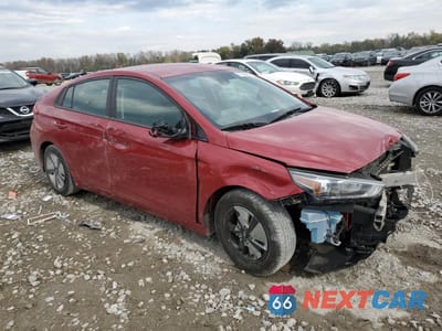 Czwarte zdjęcie samochodu z boku: 2021 HYUNDAI IONIQ BLUE VIN:KMHC65LC2MU245195 - miniatura