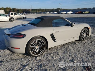 Trzecie zdjęcie samochodu z tyłu: 2024 PORSCHE BOXSTER BASE VIN:WP0CA2A86RK205446 - miniatura