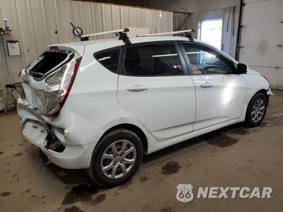 Trzecie zdjęcie samochodu z tyłu: 2014 HYUNDAI ACCENT GLS VIN:KMHCT5AE5EU177358 - miniatura