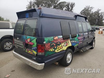 Czwarte zdjęcie samochodu z boku: 2007 FORD ECONOLINE E350 SUPER DUTY VAN VIN:1FDSS34L17DA94400 - miniatura