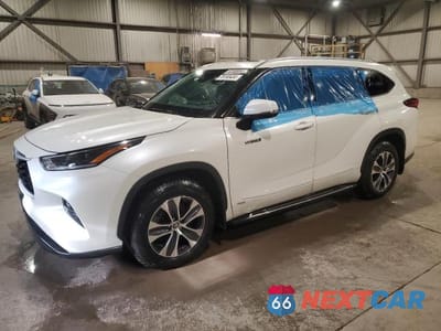 2021 TOYOTA HIGHLANDER HYBRID XLE 5TDHBRCH9MS530747 - główne zdjęcie licytacji z USA - miniatura