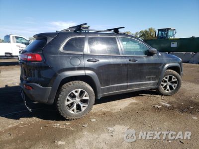 Trzecie zdjęcie samochodu z tyłu: 2016 JEEP CHEROKEE TRAILHAWK VIN:1C4PJMBS3GW112963 - miniatura