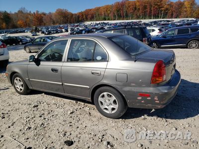 Drugie zdjęcie samochodu z przodu: 2005 HYUNDAI ACCENT GL VIN:KMHCG45C75U595637 - miniatura
