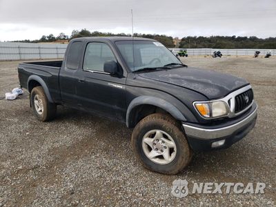 Czwarte zdjęcie samochodu z boku: 2001 TOYOTA TACOMA XTRACAB VIN:5TEWN72N61Z759007 - miniatura
