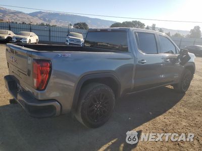 Trzecie zdjęcie samochodu z tyłu: 2021 GMC SIERRA K1500 ELEVATION VIN:3GTU9CED1MG380956 - miniatura
