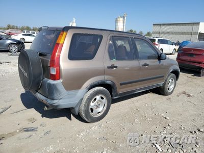 Trzecie zdjęcie samochodu z tyłu: 2002 HONDA CR-V LX VIN:JHLRD68422C011673 - miniatura
