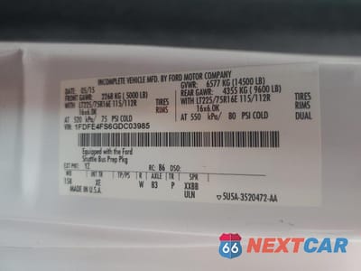 Zdjęcie 10 z 10 samochodu: 2016 FORD ECONOLINE E450 SUPER DUTY CUTAWAY VAN VIN:1FDFE4FS6GDC03985 - miniatura