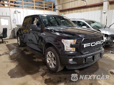 Czwarte zdjęcie samochodu z boku: 2016 FORD F150 SUPERCREW VIN:1FTEW1EP7GFD45582 - miniatura