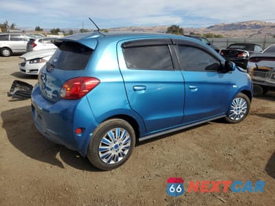 Trzecie zdjęcie samochodu z tyłu: 2015 MITSUBISHI MIRAGE DE VIN:ML32A3HJXFH036621 - miniatura