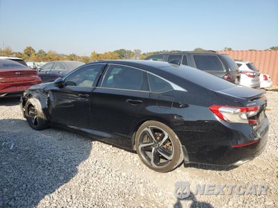 Drugie zdjęcie samochodu z przodu: 2019 HONDA ACCORD SPORT VIN:1HGCV1F34KA090838 - miniatura