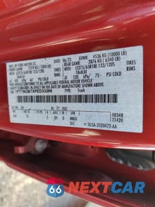 Zdjęcie 12 z 12 samochodu: 2023 FORD F250 SUPER DUTY VIN:1FT7W2BTXPED33268 - miniatura