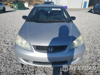 Piąte zdjęcie samochodu w środku: 2005 HONDA CIVIC LX VIN:1HGEM22515L057507 - miniatura