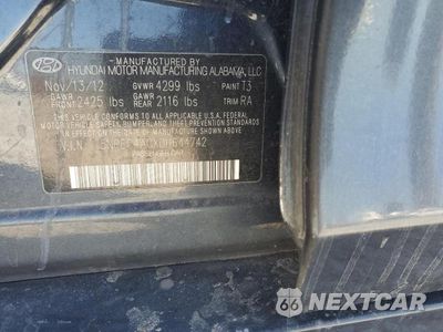 Zdjęcie 12 z 12 samochodu: 2013 HYUNDAI SONATA SE VIN:5NPEC4ACXDH644742 - miniatura