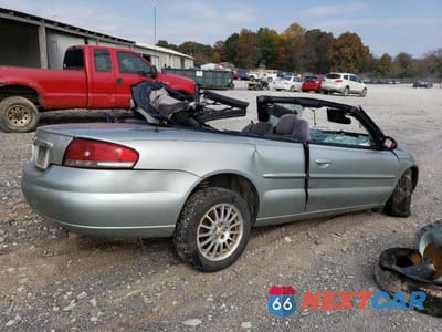 Trzecie zdjęcie samochodu z tyłu: 2004 CHRYSLER SEBRING LXI VIN:1C3EL55R04N398406 - miniatura