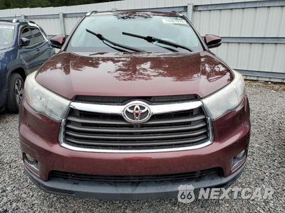 Piąte zdjęcie samochodu w środku: 2014 TOYOTA HIGHLANDER LIMITED VIN:5TDDKRFHXES066931 - miniatura