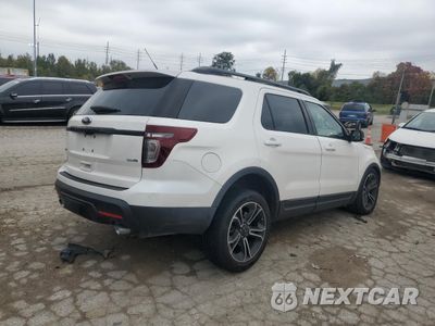 Trzecie zdjęcie samochodu z tyłu: 2015 FORD EXPLORER SPORT VIN:1FM5K8GT4FGA95494 - miniatura