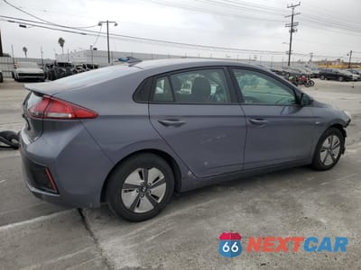 Trzecie zdjęcie samochodu z tyłu: 2019 HYUNDAI IONIQ BLUE VIN:KMHC65LC6KU180378 - miniatura