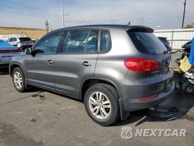 Drugie zdjęcie samochodu z przodu: 2014 VOLKSWAGEN TIGUAN S VIN:WVGBV3AXXEW518818 - miniatura