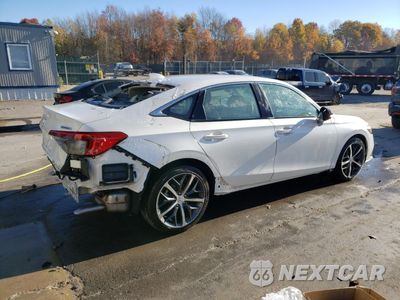 Trzecie zdjęcie samochodu z tyłu: 2023 HONDA CIVIC TOURING VIN:2HGFE1F96PH315335 - miniatura