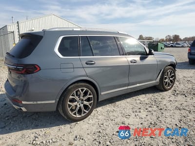 Trzecie zdjęcie samochodu z tyłu: 2024 BMW X7 XDRIVE40I VIN:5UX23EM05R9V57890 - miniatura
