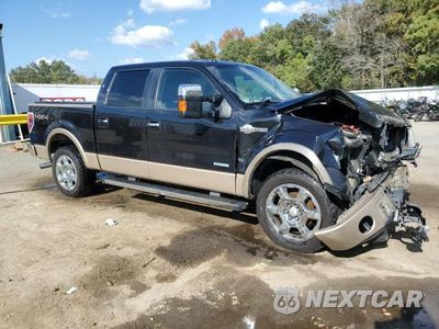 Czwarte zdjęcie samochodu z boku: 2014 FORD F150 SUPERCREW VIN:1FTFW1ET6EKF70713 - miniatura