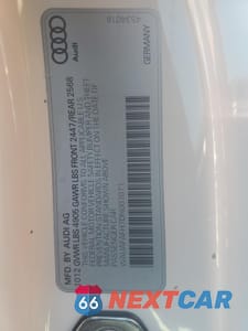 Zdjęcie 13 z 13 samochodu: 2013 AUDI A5 PREMIUM VIN:WAUAFAFH7DN007071 - miniatura