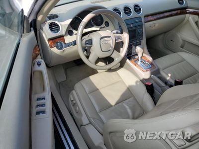 Zdjęcie 8 z 13 samochodu: 2009 AUDI A4 2.0T CABRIOLET VIN:WAUAF48H39K007737 - miniatura