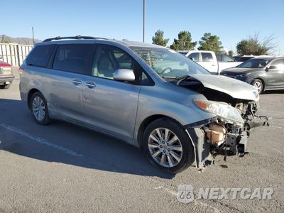 Czwarte zdjęcie samochodu z boku: 2012 TOYOTA SIENNA XLE VIN:5TDYK3DC4CS195489 - miniatura