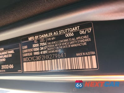 Zdjęcie 15 z 15 samochodu: 2017 MERCEDES-BENZ G 550 VIN:WDCYC3KF2HX279641 - miniatura