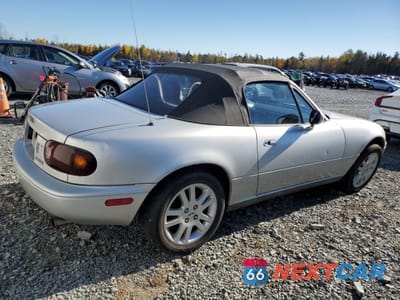 Trzecie zdjęcie samochodu z tyłu: 1991 MAZDA MX-5 MIATA VIN:JM1NA3519M0233418 - miniatura