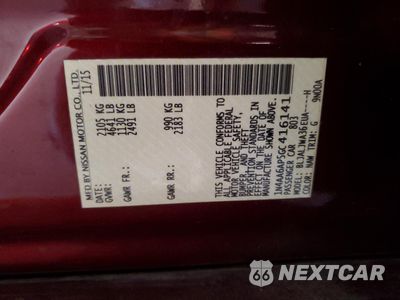 Zdjęcie 12 z 12 samochodu: 2016 NISSAN MAXIMA 3.5S VIN:1N4AA6AP5GC416141 - miniatura