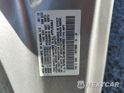 Zdjęcie 13 z 13 samochodu: 2012 HONDA ODYSSEY TOURING VIN:5FNRL5H98CB060905 - miniatura