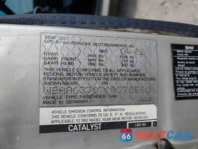 Zdjęcie 14 z 14 samochodu: 1982 BMW 320 I VIN:WBAAG3307C8378560 - miniatura