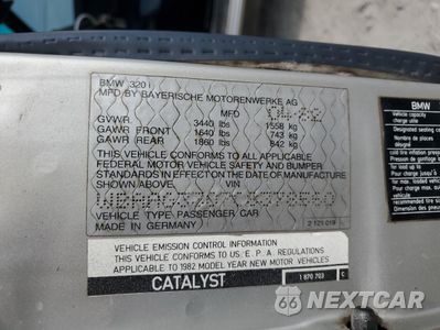 Zdjęcie 14 z 14 samochodu: 1982 BMW 320 I VIN:WBAAG3307C8378560 - miniatura