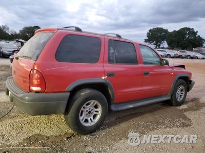 Trzecie zdjęcie samochodu z tyłu: 2003 DODGE DURANGO SPORT VIN:1D4HR38N03F563600 - miniatura