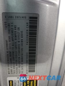 Zdjęcie 23 z 24 samochodu: 2006 VOLK NEW GTI VIN:WVWEV71K36W108439 - miniatura