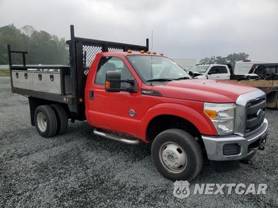 Czwarte zdjęcie samochodu z boku: 2015 FORD F350 SUPER DUTY VIN:1FDRF3HT7FEC29210 - miniatura