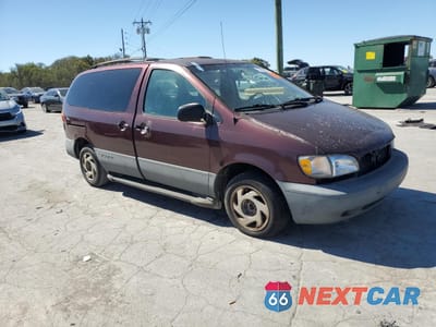 Czwarte zdjęcie samochodu z boku: 1998 TOYOTA SIENNA LE VIN:4T3ZF13C6WU021800 - miniatura