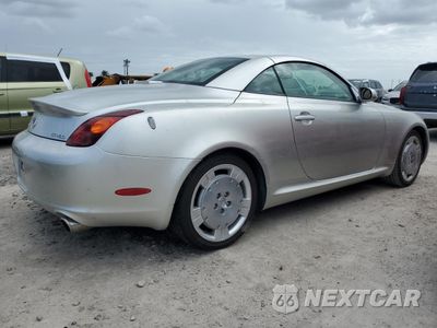 Trzecie zdjęcie samochodu z tyłu: 2002 LEXUS SC 430 VIN:JTHFN48Y720005677 - miniatura