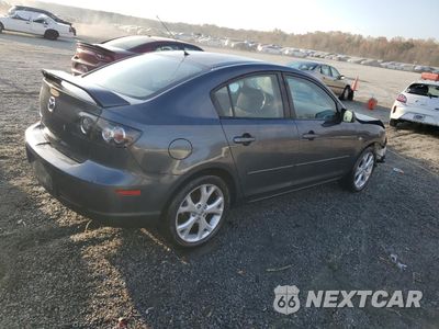 Trzecie zdjęcie samochodu z tyłu: 2008 MAZDA 3 I VIN:JM1BK32F981180350 - miniatura
