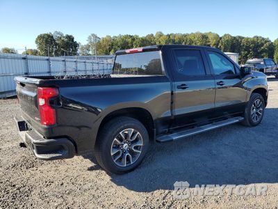Trzecie zdjęcie samochodu z tyłu: 2022 CHEVROLET SILVERADO K1500 RST VIN:1GCUDEED6NZ587502 - miniatura