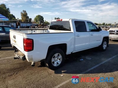 Trzecie zdjęcie samochodu z tyłu: 2018 CHEVROLET SILVERADO C1500 LT VIN:3GCPCRECXJG538151 - miniatura