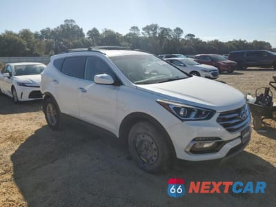 Czwarte zdjęcie samochodu z boku: 2018 HYUNDAI SANTA FE SPORT VIN:5NMZU3LB3JH096217 - miniatura
