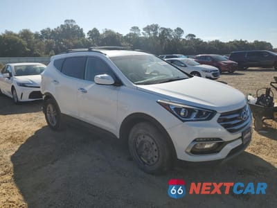 Czwarte zdjęcie samochodu z boku: 2018 HYUNDAI SANTA FE SPORT VIN:5NMZU3LB3JH096217 - miniatura